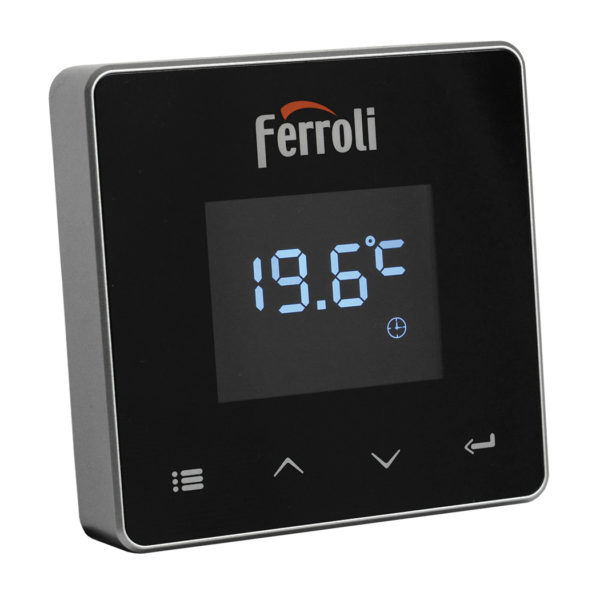 Termostat de ambient fara fir Ferroli Connect WI-FI, control prin internet, programabil