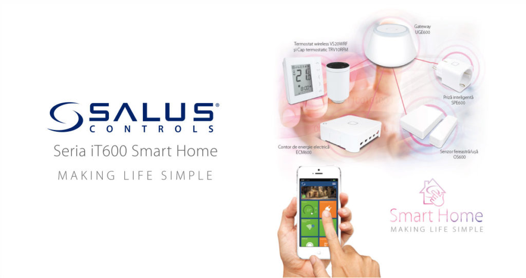 Salus iT600 - Un sistem configurabil pentru un control inteligent al locuinței tale