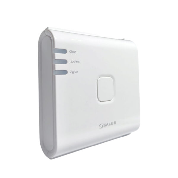 Gateway Salus UG800, comunicare wireless ZigBee, integrare smart cu pana la 200 de dispozitive, alb